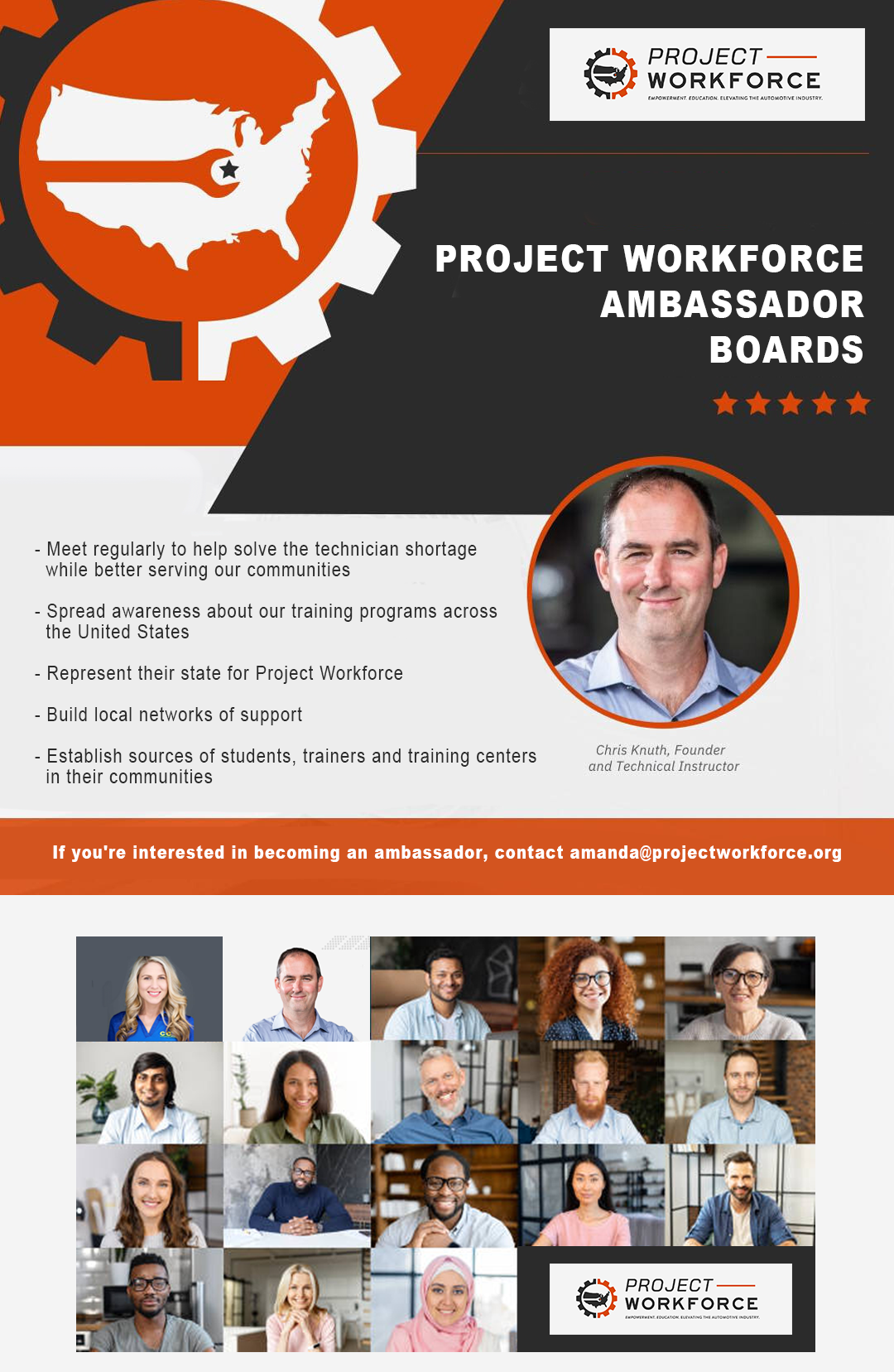 Project Workforce Ambassador Boards